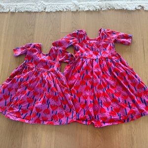 Hanna Andersson little girl dresses.
